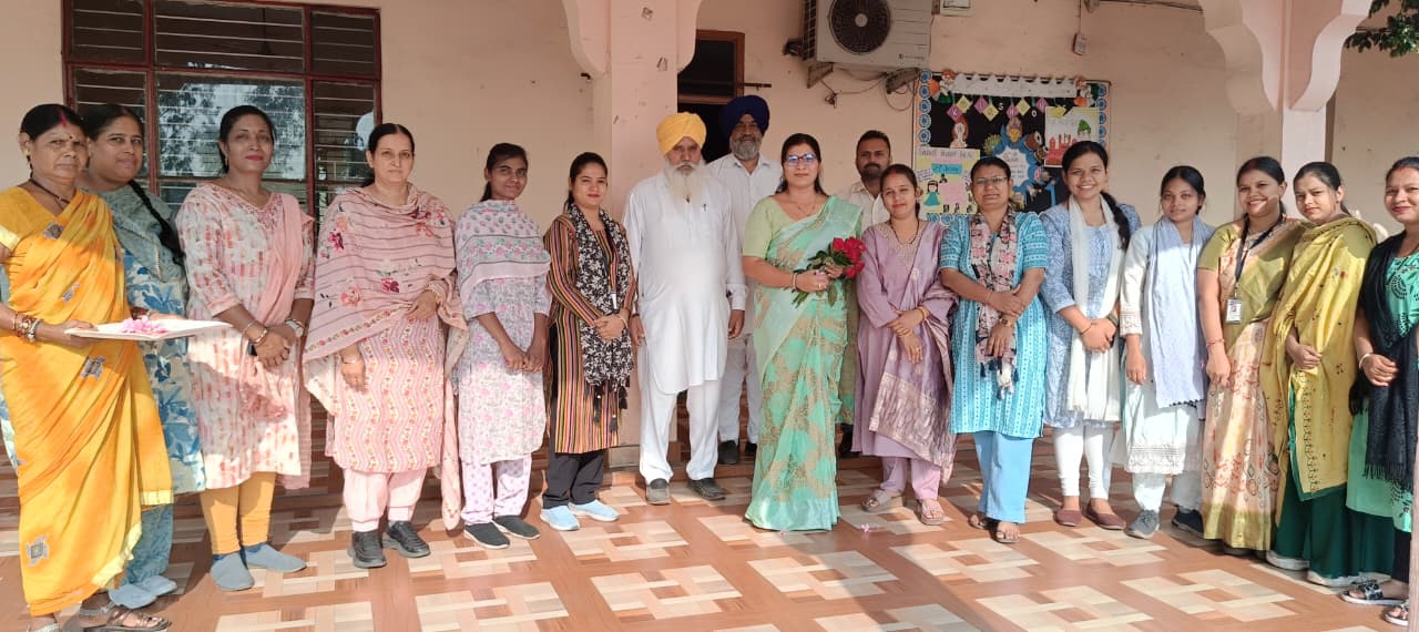 Welcome Ceremony of Our Principal Welcome Ceremony of Our Principal